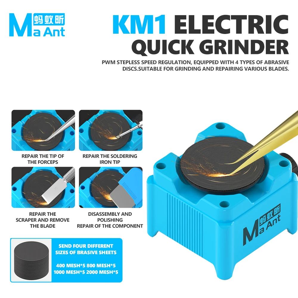 Electronics Repairs - MaAnt KM1 Electric Grinder 7000–15000 RPM