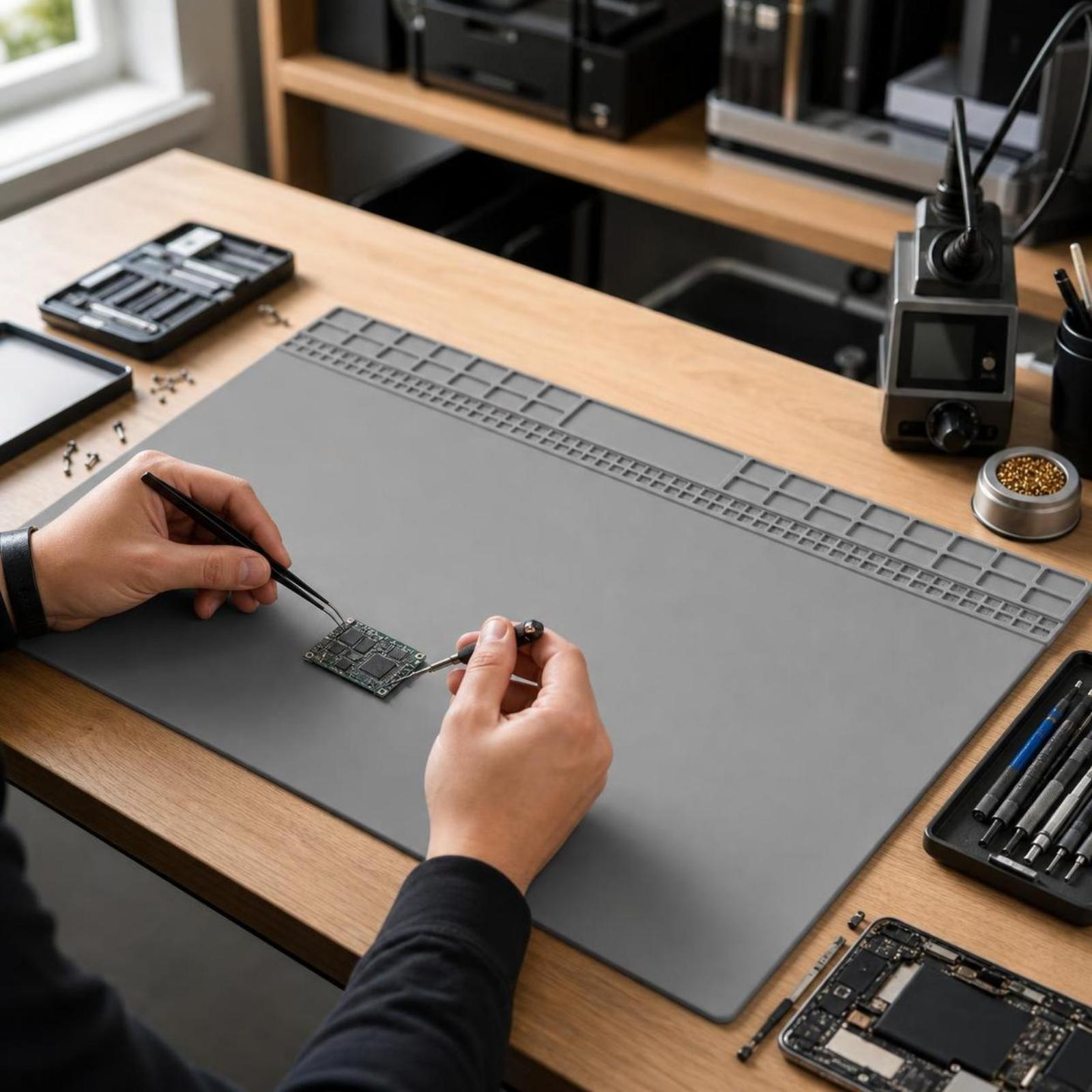 Heat Resistant Pad Silicone So - đánh giá và giá Electronics Repairs