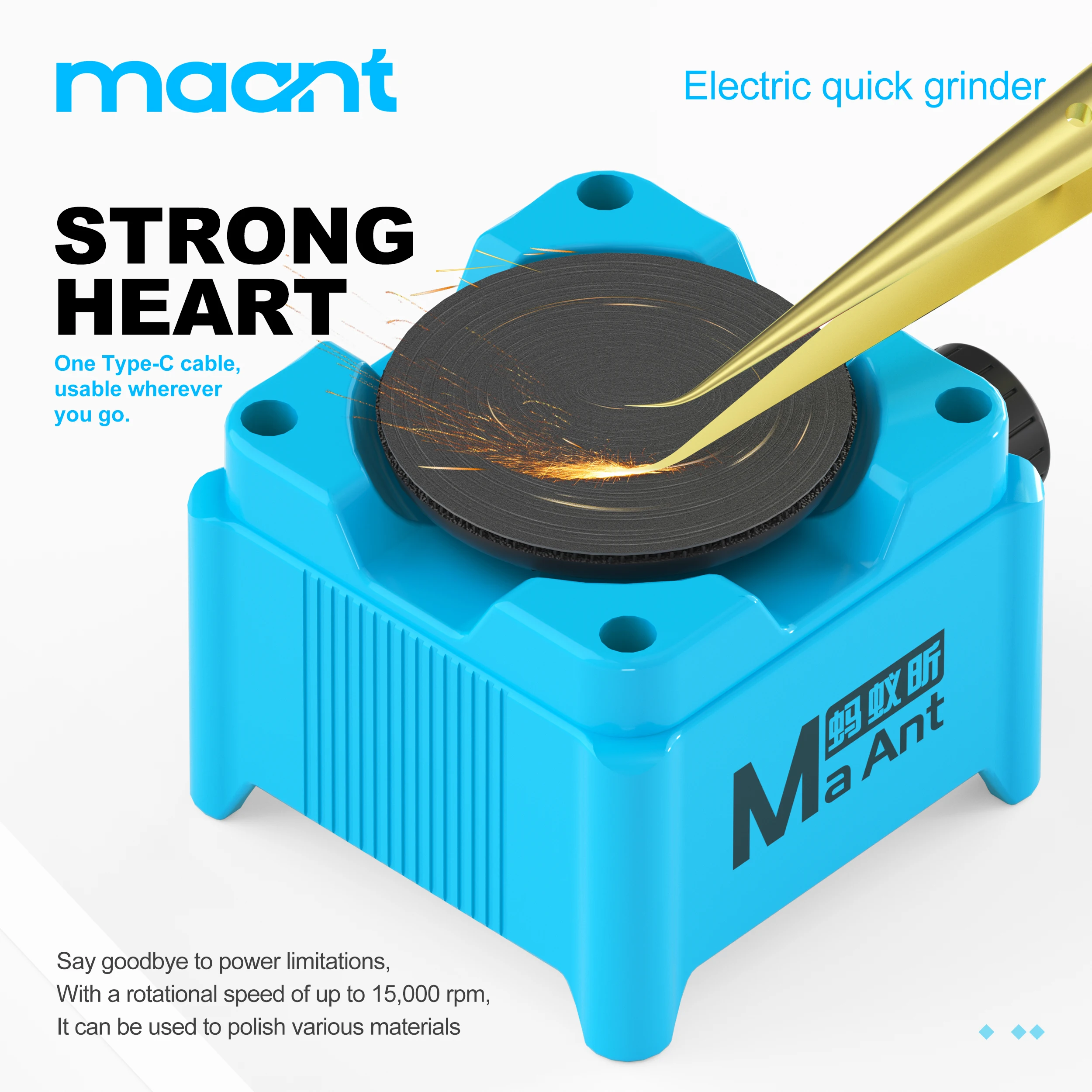 MaAnt KM1 Electric Grinder 700 - đánh giá và giá Electronics Repairs