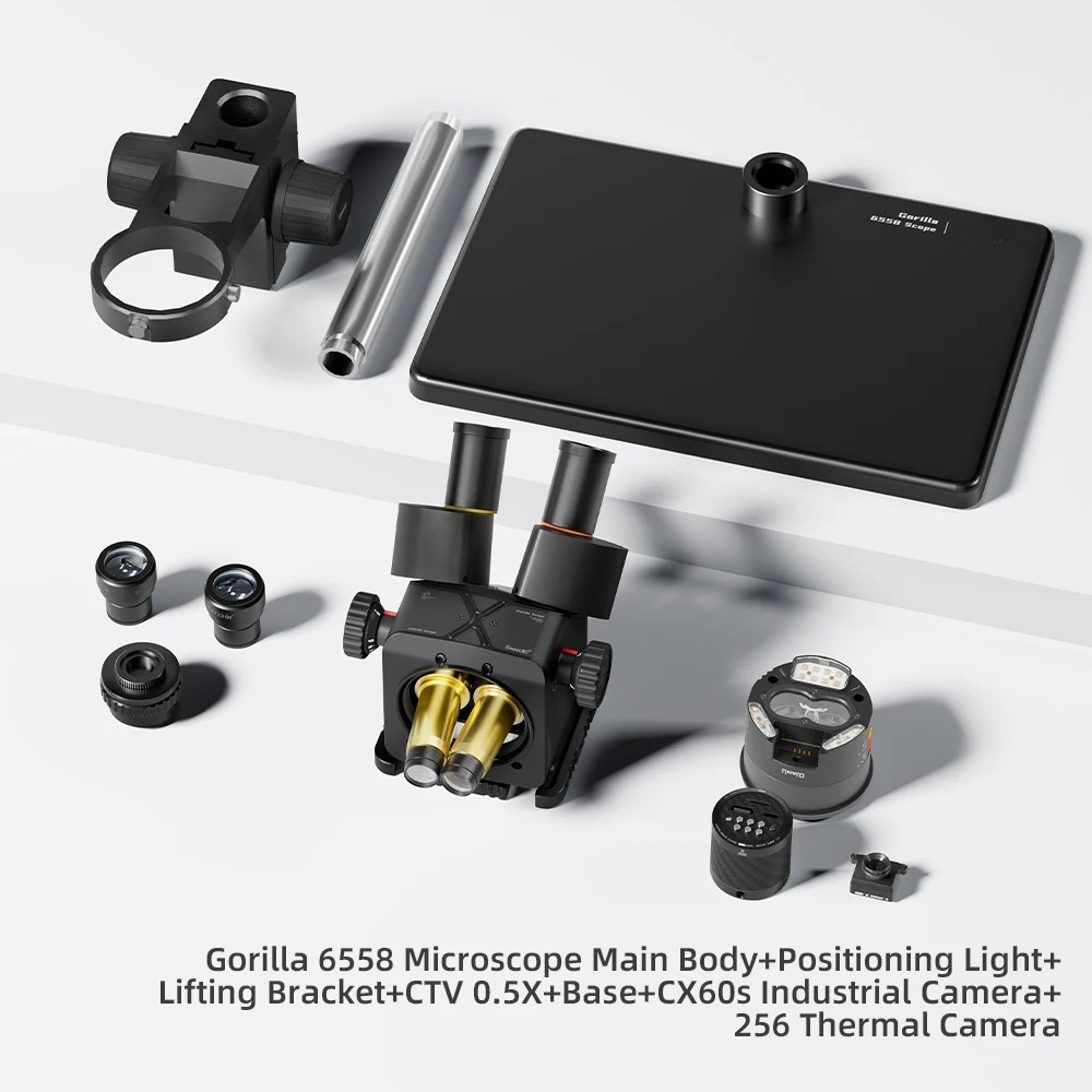 Qianli 6558 Gorilla Trinocular - đánh giá và giá Electronics Repairs