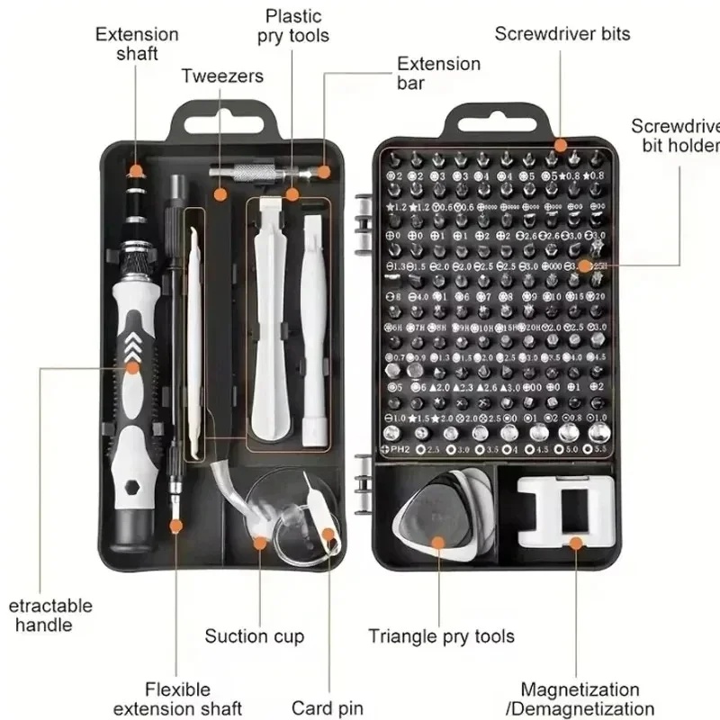 115 in 1 Multifunctional Screw - đánh giá và giá Electronics Repair Service